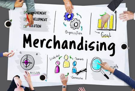 Merchandising on woven garments 